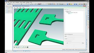 MEMS Filters | Element based modeling | IntelliSuite