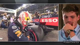 Max Verstappen getting emotional in interview with Olav Mol (English Subtitles)