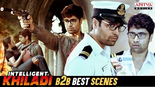 Intelligent Khiladi Movie B2B Best Scenes | Hindi Dubbed Movie | Adivi Sesh, Sobhita | Aditya Movies