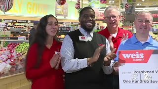 Weis Markets donates $170,000 to Paralyzed Veterans of America in 10th year of partnership
