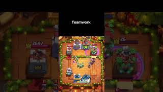 Randoms are so bad 🤦‍♂️ #clashroyale #supercell