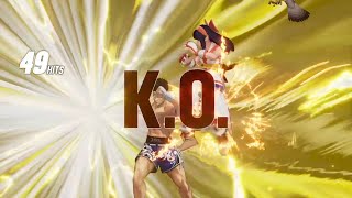 KOF15 ジョー・東 十割ジャンプふっとばしコンボ集 - KOF XV Joe Jumping BlowBack Combos (Ver.2.21)