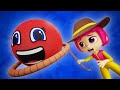 Chasing the Little Bouncy Ball | D Billions Kids Songs