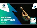 Women's Diving 3M Springboard Final | World Aquatics Championships - Doha 2024         #womensdiving