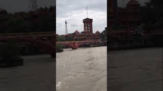 കുത്തി ഒഴുകുന്ന ഗംഗ നദി | # Ganga river | #shorts