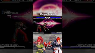 KOF MUGEN | Orochi Leona vs Orochi Iori #ioriyagami #kofmugen #kof