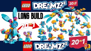 Lego Dreamzzz ALL 20-in-1 LONG build Animal Adventure Bunchu's Creative 71488 babysitter