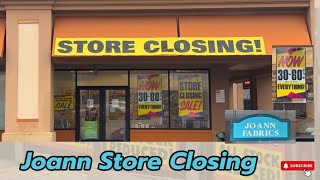 Joann Fabric Closing Update: Bigger Discounts! Fabric now 40% off