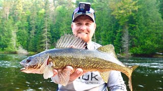 Hidden Backcountry River Loaded with Walleye