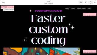 Faster custom coding in Squarespace with this plugin - copy page/collection/section IDs instantly