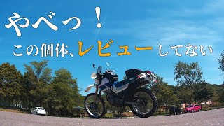 【セロー】よく考えたらこの個体のレビューしていなかったから参考資料も兼ねて。