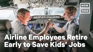 Married Alaska Airlines Employees Retire Early to Save Jobs | NowThis