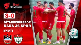 Diyarbekirspor 3-0 Kars 36 Spor MAÇ ÖZETİ (Ziraat Türkiye Kupası 2. Tur Maçı) / 29.09.2022