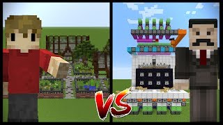 MINECRAFT BUILDING VS REDSTONE (Grian vs Mumbo)