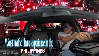 worst traffic i have experience in the Philippines