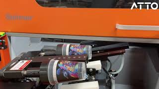 ATTO®️ Spinner - SP2 2-stations Cylindrical Inkjet UV Digital Printer Printing Reusable Cups