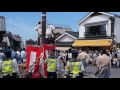 成田祇園祭　山車・屋台総引き　薬師堂前　仲之町の山車　２０１６．７．１０　narita gion festival