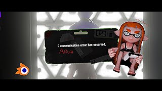 A communication error has occured. splatoonz [blender splatoon animation]