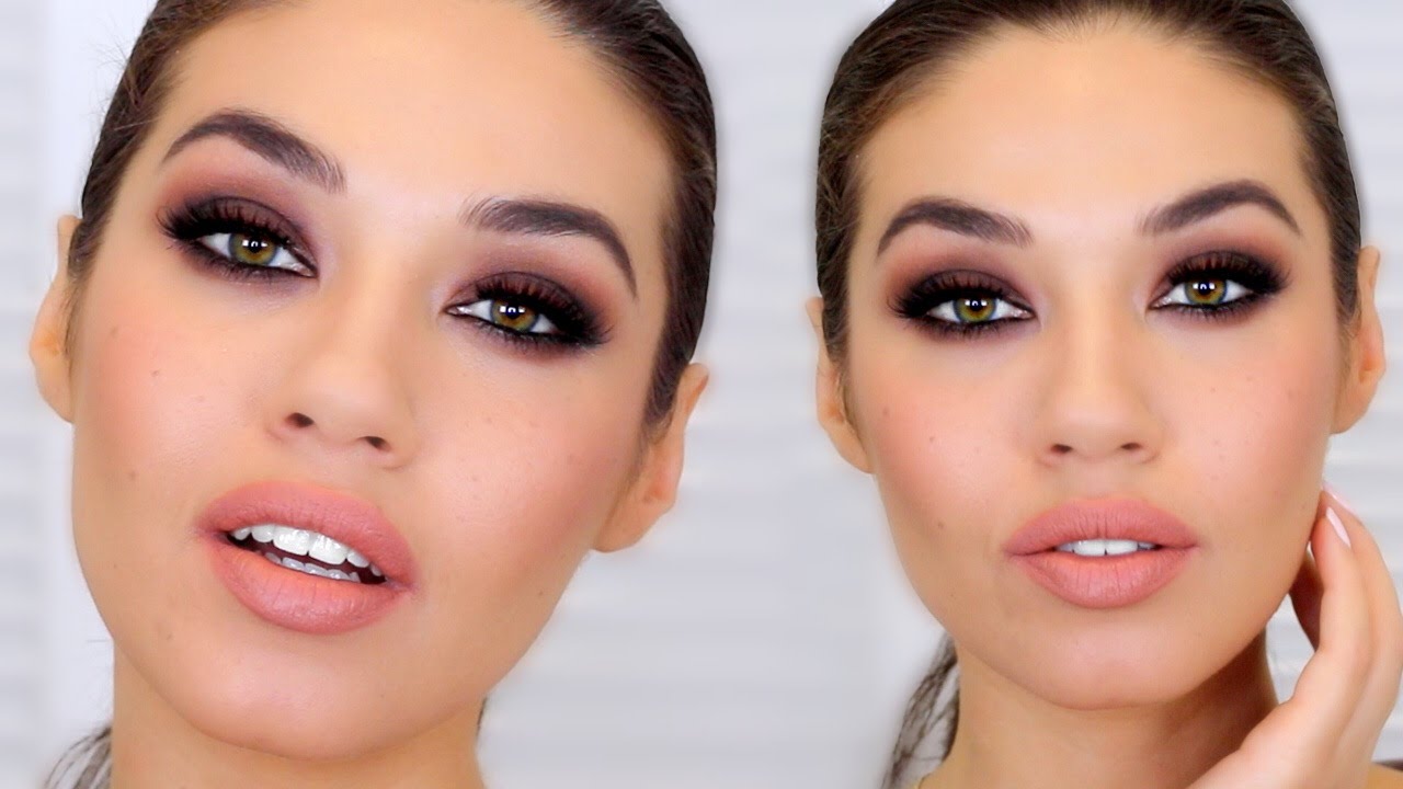 Brown Smokey Eye | Easy Smokey Eye For Beginners | Eman - YouTube