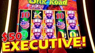 VLR GETS REBELLIOUS WITH $50 EXECUTIVE DECISIONS!!! - Las Vegas Casino Slot Machine Big Bet Bonus