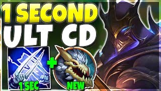 *SEASON 10* 95% COOLDOWN REDUCTION! New 1 Second Ult CD Trick - League of Legends