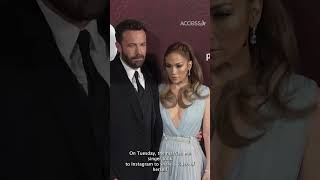 Jennifer Lopez Sings With Ben Affleck In Adorable Birthday Tribute #Shorts