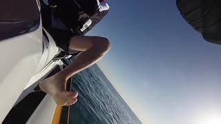 john looses tuna on SEA-DOO FISHPRO off PORT MACQUARIE.