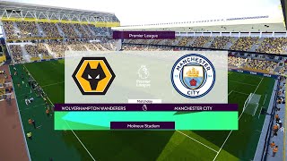 Wolves vs Manchester City | Molineux Stadium | 2022-23 Premier League | PES 2021