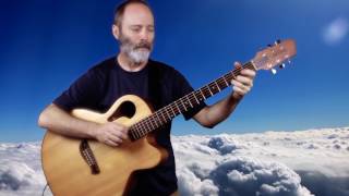 Ambient Guitar Meditation 17-7 Clouds, Strymon Timeline, DIG, Riverside and Tacoma Baritone!