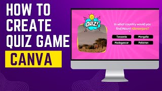 How To Create Quiz Game In Canva