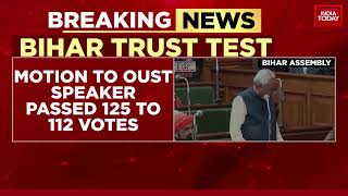 Nitish Govt Wins First Trial Of Strength | Motion To Oust Speaker Passed 125 To 112 Votes