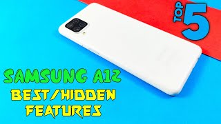 Samsung Galaxy A12 Top 5 Best Hidden Features | Secret Features Of Samsung A12