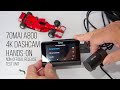 70mai A800 4K Dashcam Test Unit Hands-on