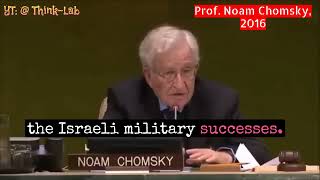 Noam Chomsky on Zionism, Palestine, and imperialism (2016)