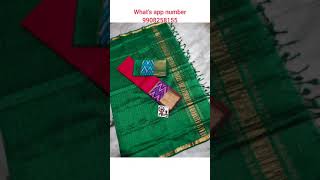 mangalagiri pattu half saree sets