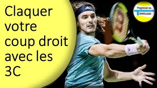 Claquer le coup droit avec les 3 C - Progresser au tennis