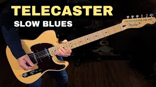 Telecaster Slow Blues in G