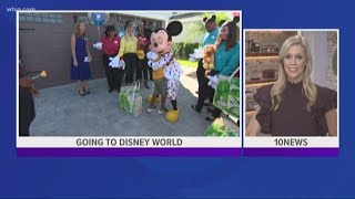 Florida boy surprised with Disney trip after using birthday money to help Hurricane Dorian evacuees