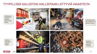 Hilti Webinaari: Aktiivisen kalustonhallinnan hyödyt