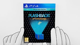 FLASHBACK 25TH Anniversary COLLECTOR'S EDITION PS4 Unboxing