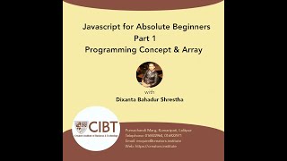 Javascript for Absolute Beginners in Nepali [Part 1]