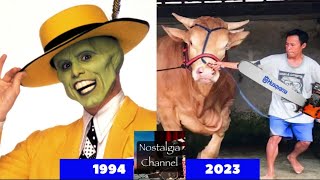 The Mask (1994) -Then and now 2023