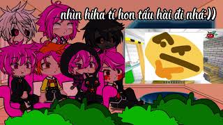 Hiha aut react to hiha yummie kiểm duyệt hiha song trùng// hari và haru