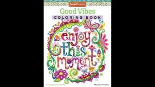 Good Vibes Coloring Book Slideshow