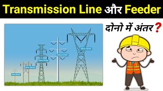 Difference between Feeder & Transmission Line | फीडर और ट्रांसमिशन लाइन में क्या अंतर होता है?