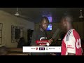 arsenal 2 2 aston villa nigeria fan reaction 2024 2025 premier league highlight arsenal aftv