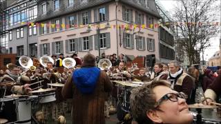 Oktave- Chratzer 4 + Ausmarsch ~ Narrenbaumstellen Lörrach 201/17