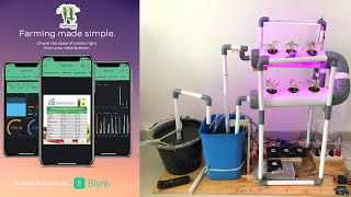 IoT-Based Nutrition and Lighting Control to Grow Hydroponic Plants