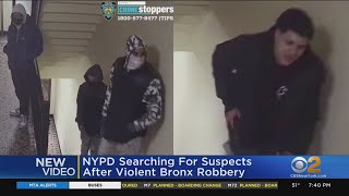 NYPD searching for suspects in violent Bronx robbery