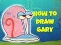 How To Draw Gary (Spongebob Squarepants)